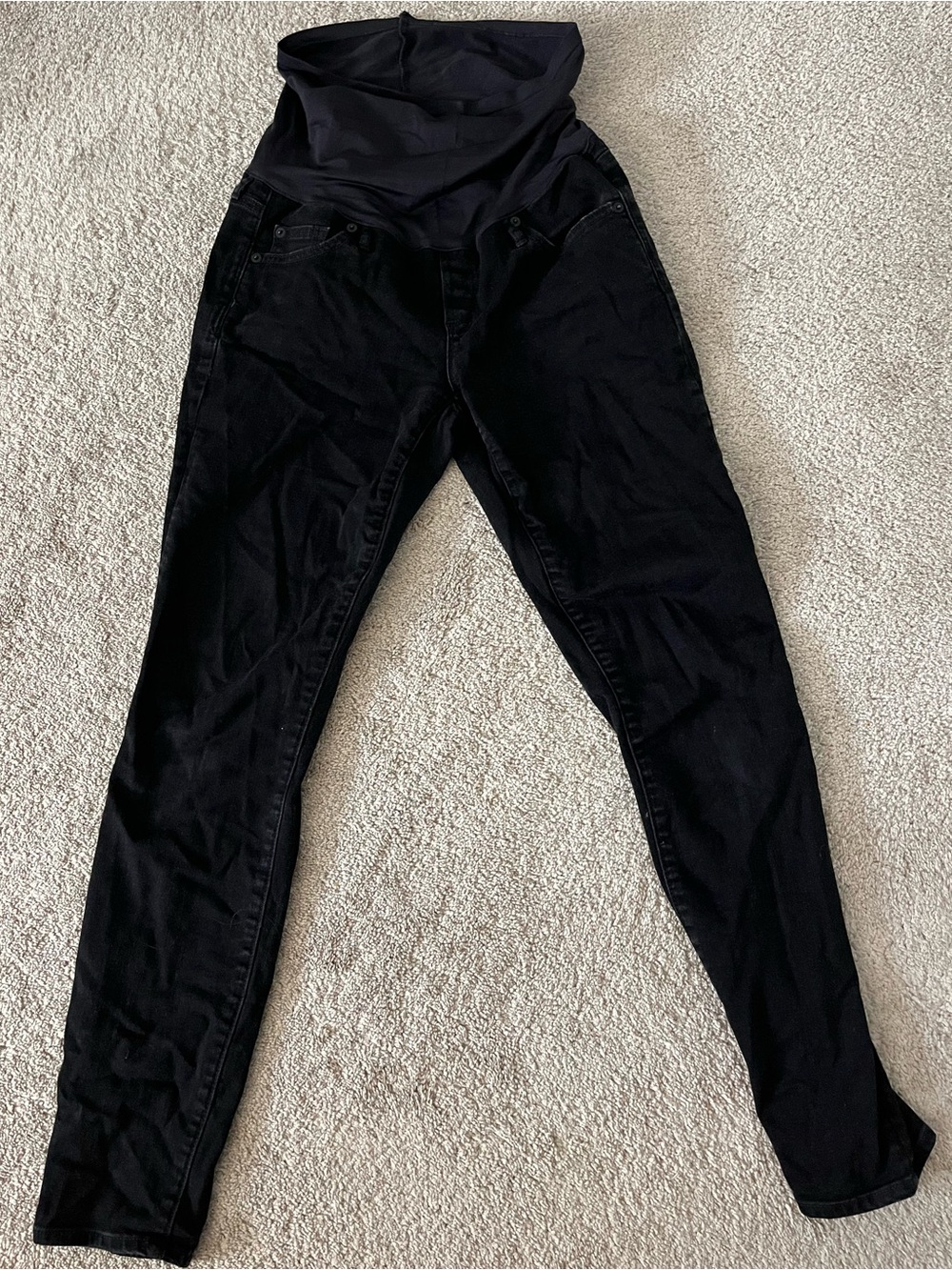 GAP Maternity Black Slim Jeans